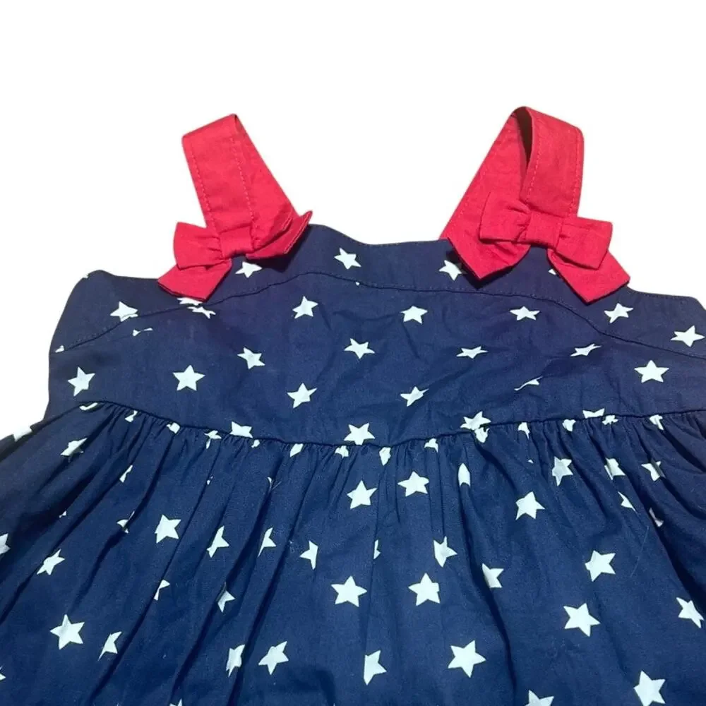 NWT Gymboree 18-24 mths patriotic American Cutie navy blue & star print